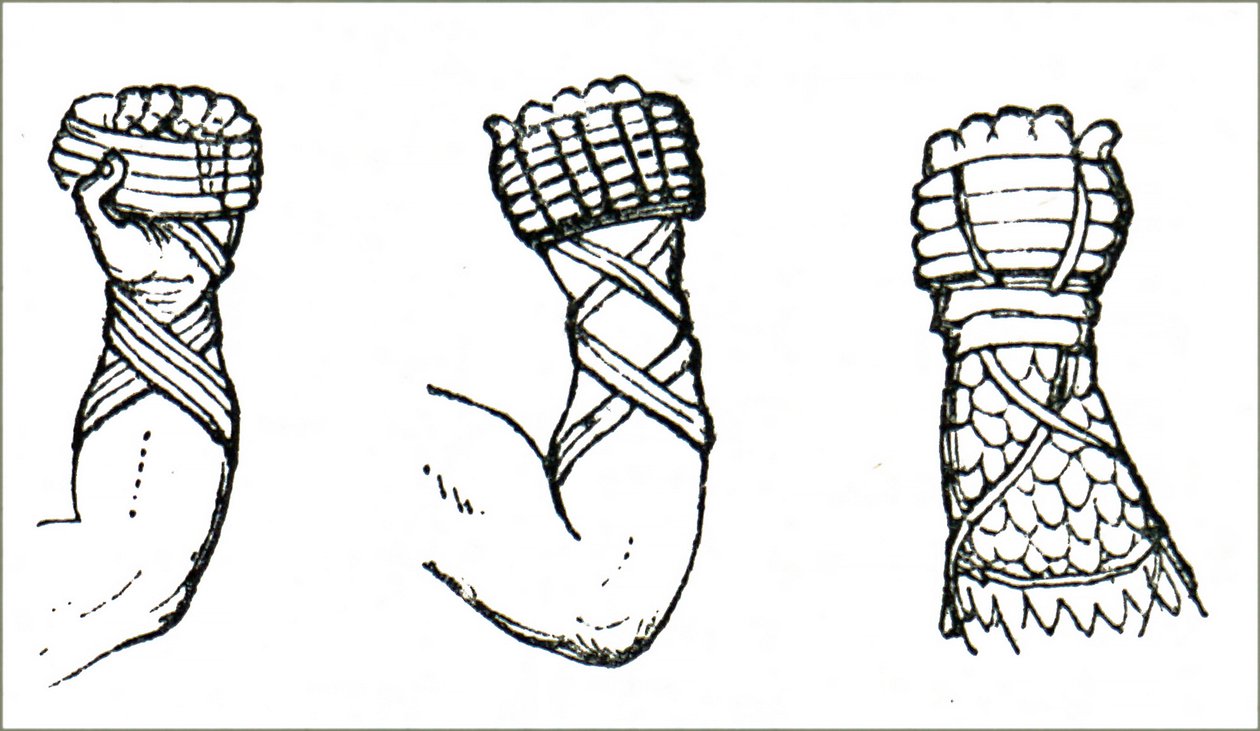 Early Boxing Gloves by Unbekannt