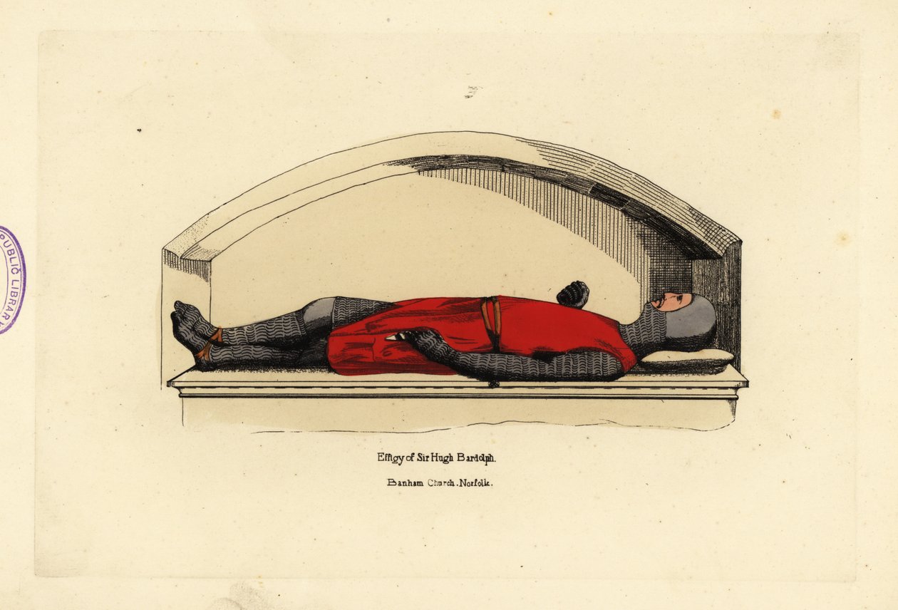 Effigy of Sir Hugh Bardolph by Unbekannt