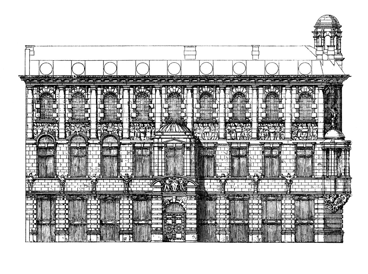 Elevation of the Institute of Chartered Accountants by Unbekannt