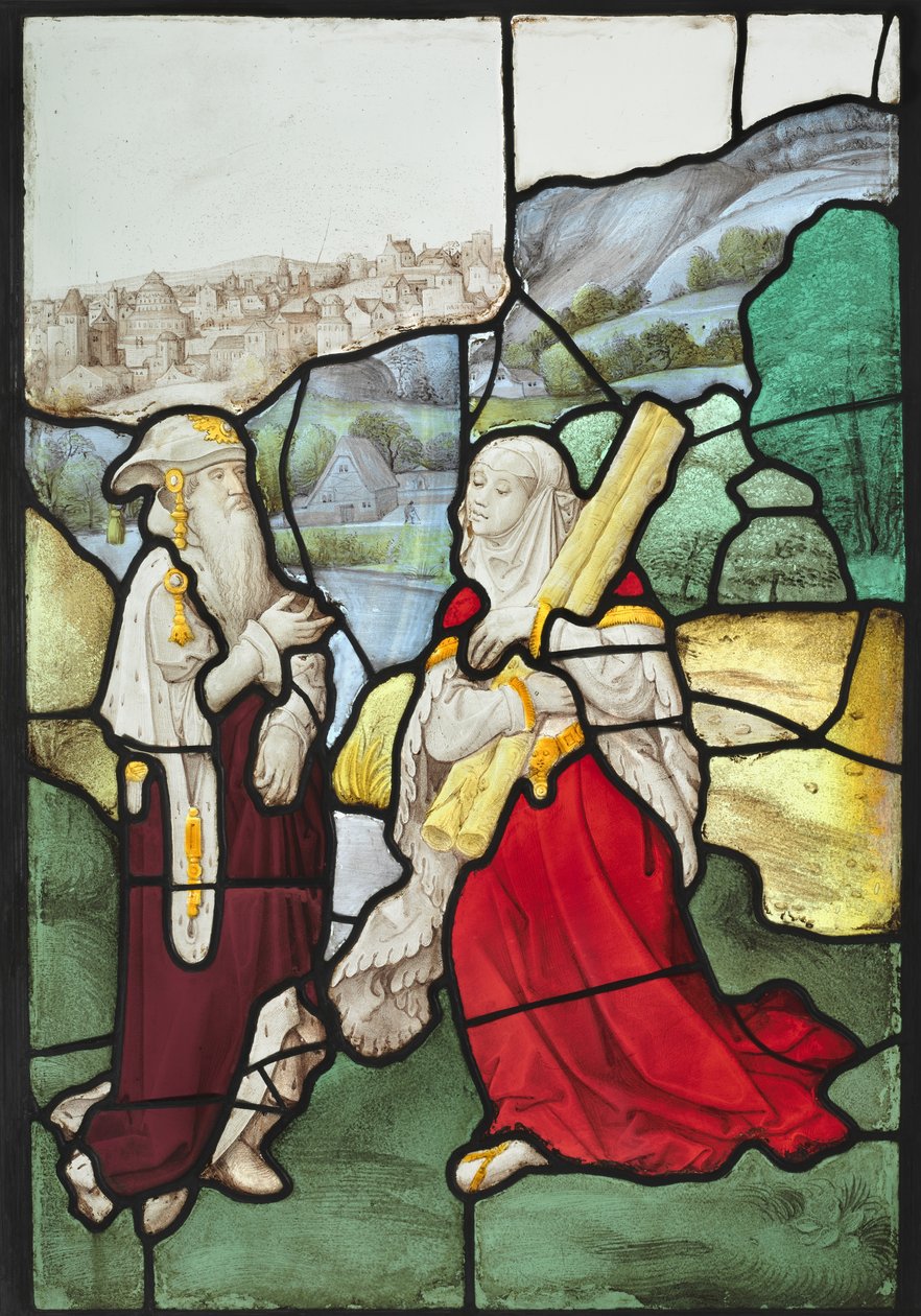 Elijah and the Widow of Zarephath, c. 1525 by Unbekannt