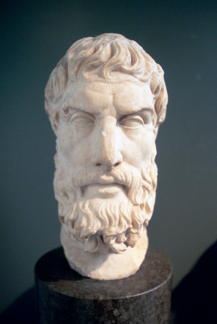 Epicurus, Ancient Greek Philosopher by Unbekannt