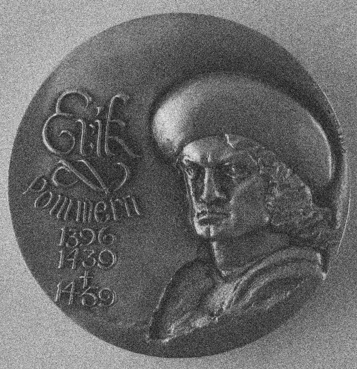 Eric of Pomerania 1382-1459. Historical Medal by Unbekannt