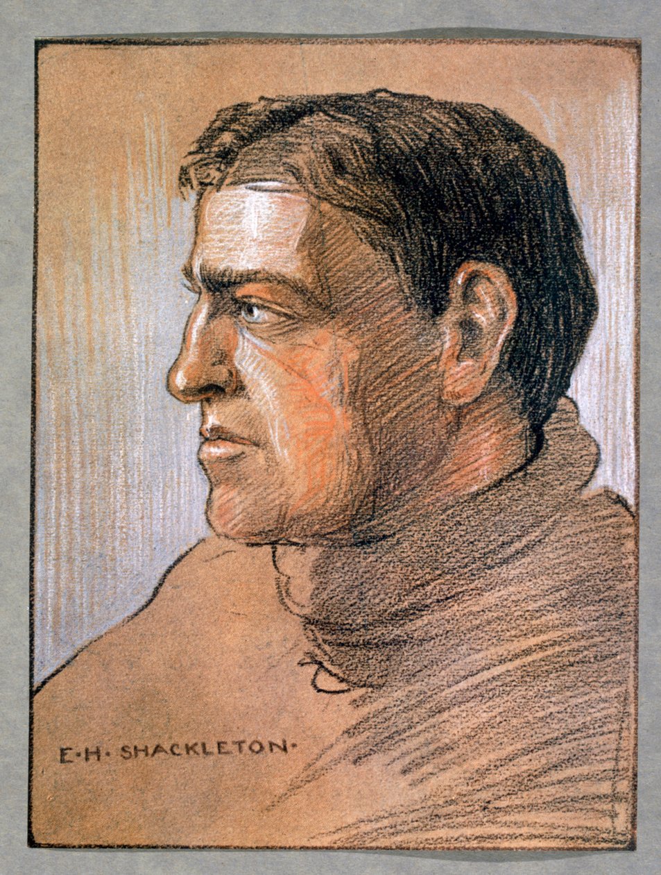 Ernest Shackleton, British Explorer, c1909 by Unbekannt