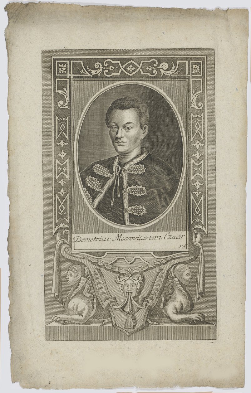 False Dmitry I, ca 1723-1724 by Unbekannt