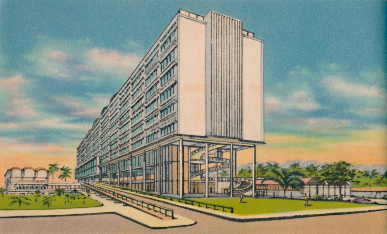 Federal Building in the Civic Center, Barranquilla by Unbekannt