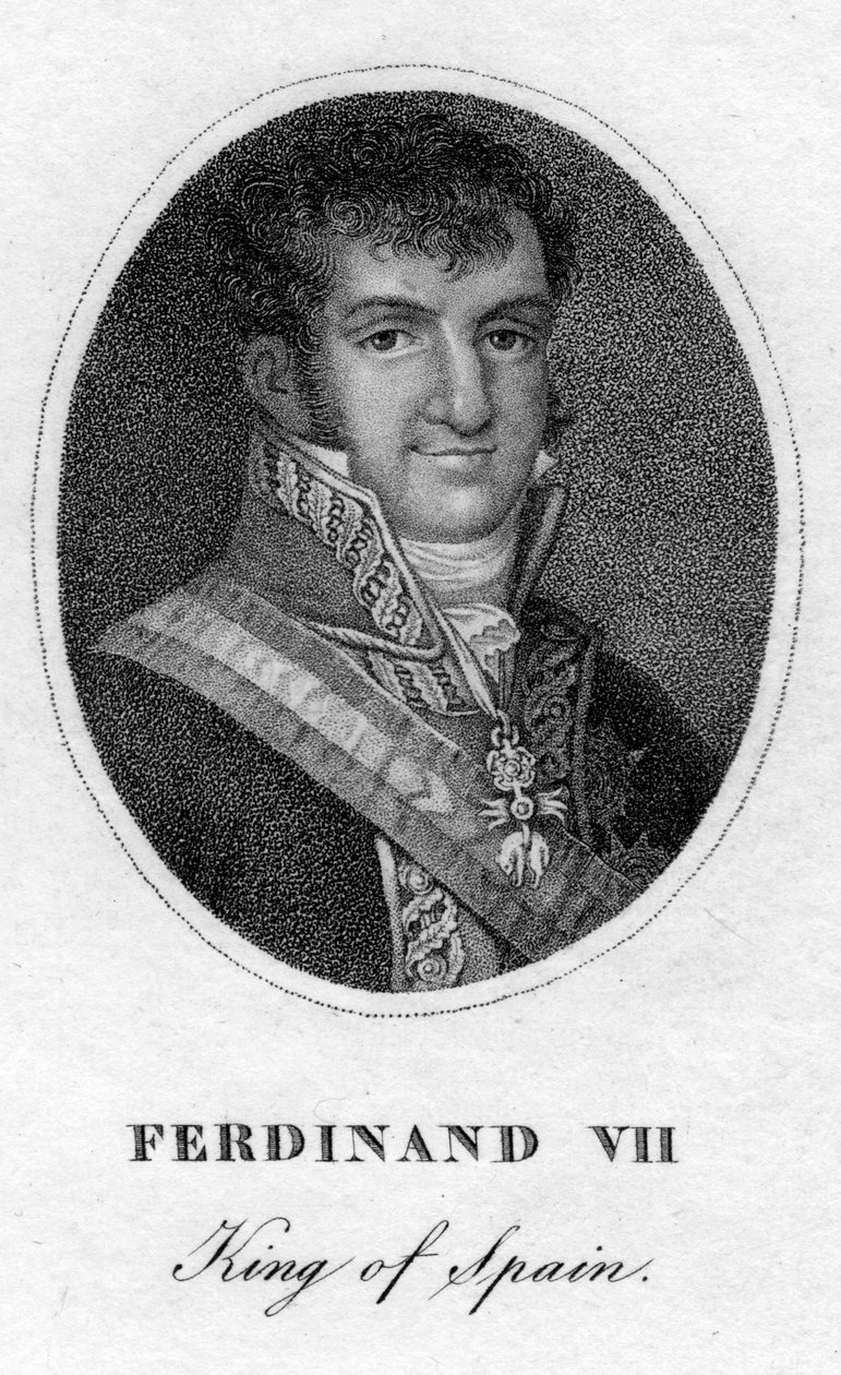 Ferdinand VII, King of Spain, 19th century by Unbekannt