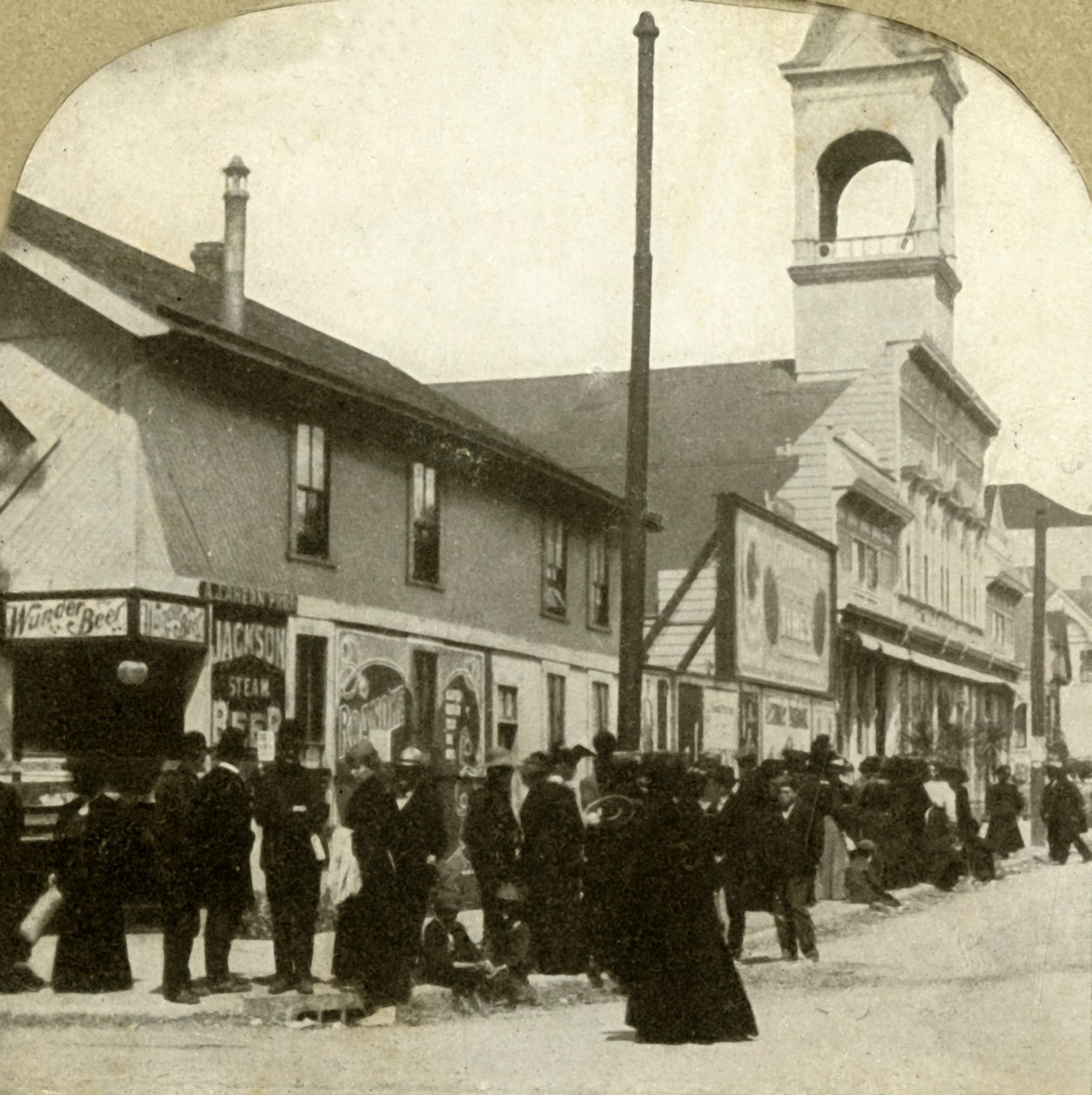 Ferry landing from Oakland, 1906 by Unbekannt