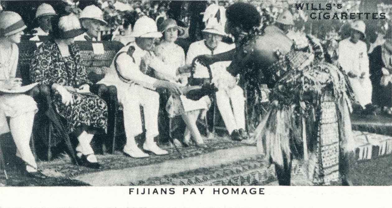 Fijians Pay Homage by Unbekannt