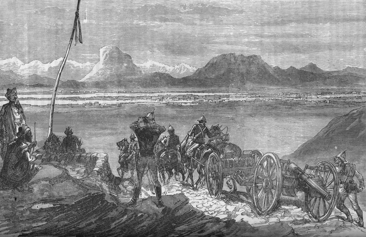 First Sight of Candahar, c. 1880 by Unbekannt