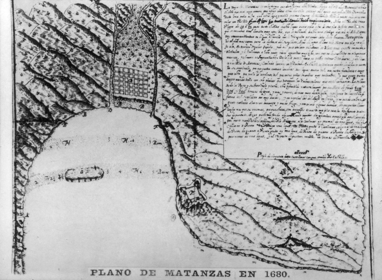 First drawings of Matanzas, 1680, 1920s by Unbekannt