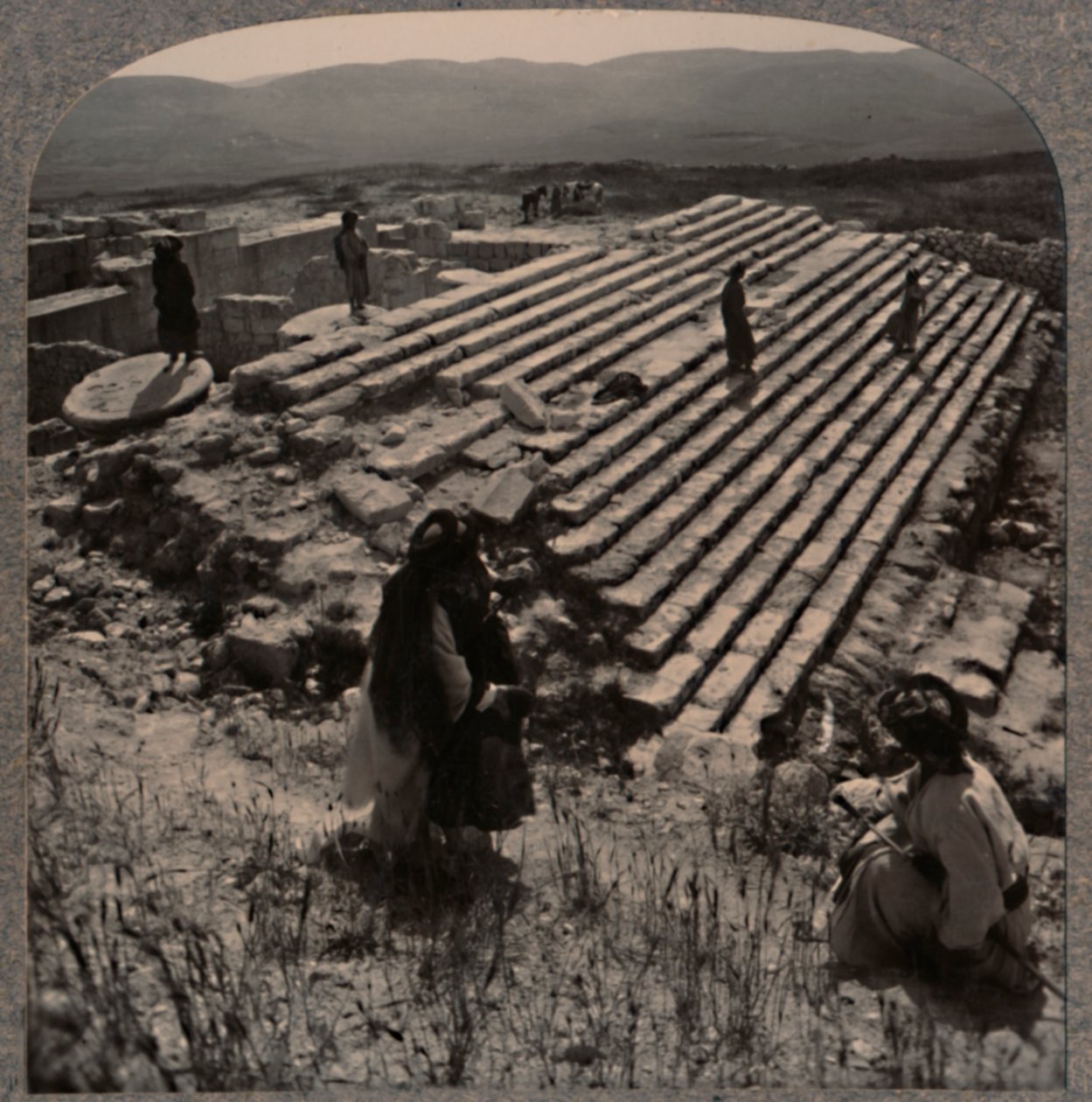 Flight of Steps, Samaria, c1900 by Unbekannt