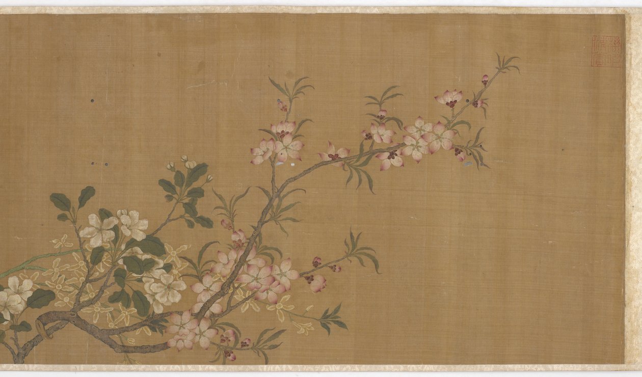 Flowers, Ming dynasty, 16th-17th century by Unbekannt