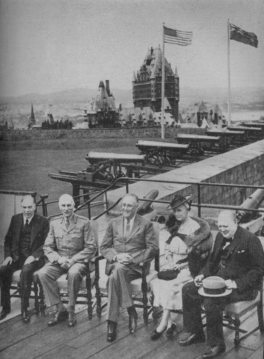 Fourth Churchill-Roosevelt Conference by Unbekannt