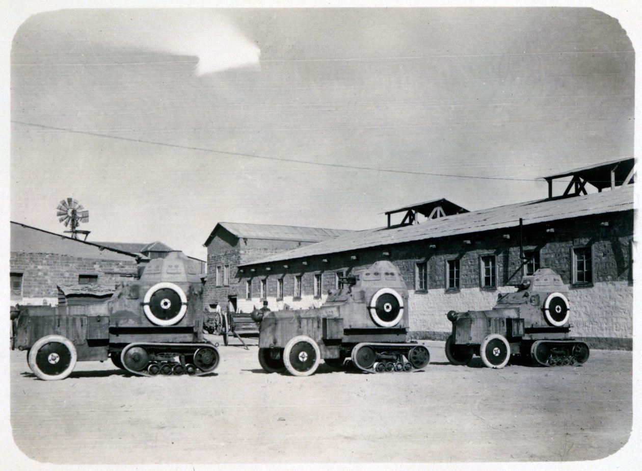French Foreign Legion camp by Unbekannt