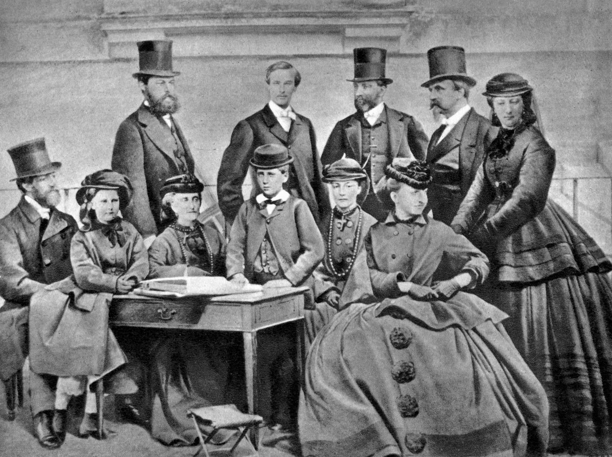 French Imperial Family by Unbekannt