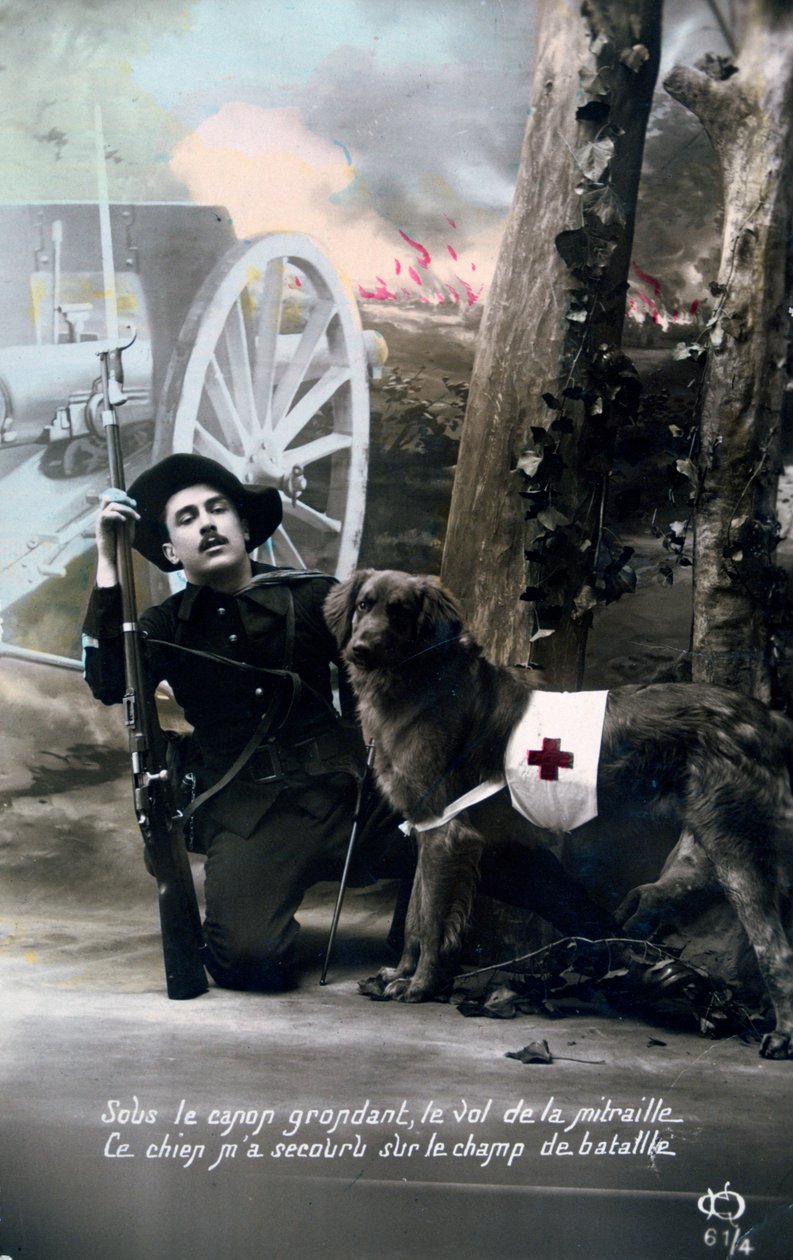 French WWI Postcard by Unbekannt