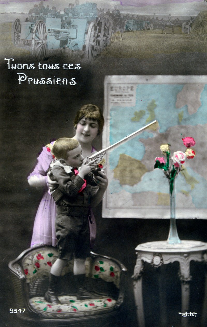 French WWI Postcard by Unbekannt