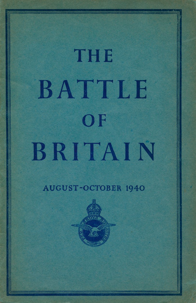 Front Page of The Battle of Britain, 1940 by Unbekannt