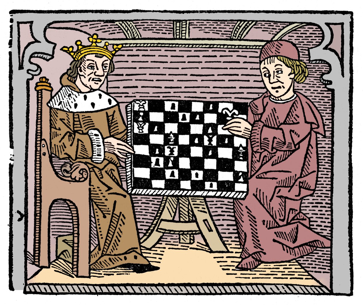 Game and play of chess by Unbekannt