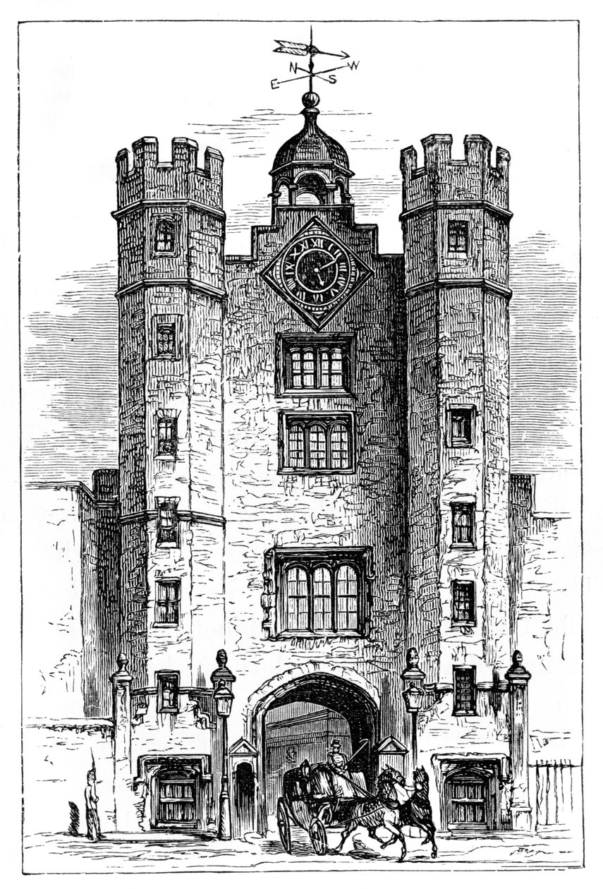 Gateway to St Jamess Palace, London by Unbekannt
