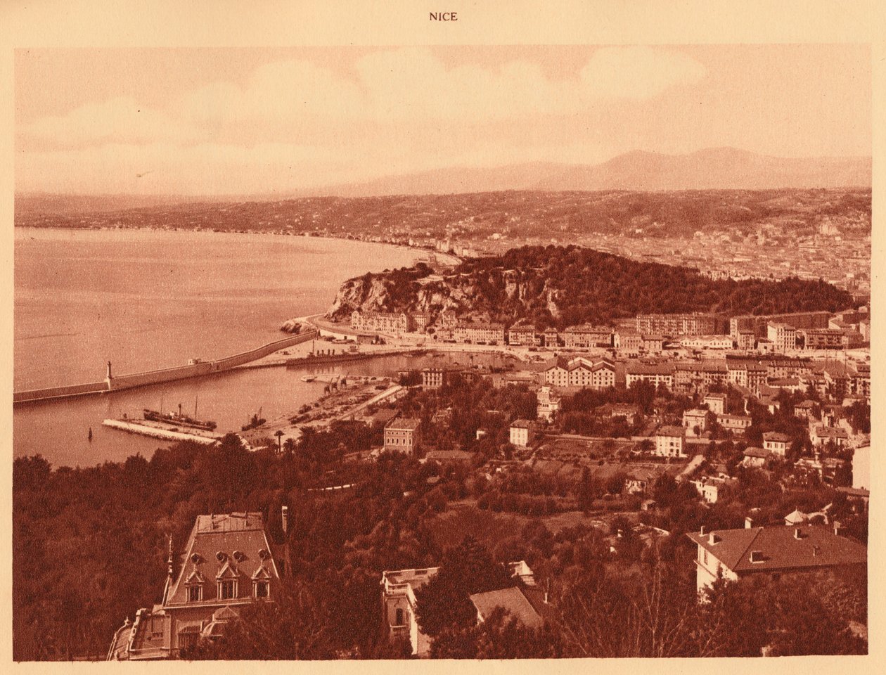 General View of Nice, 1930 by Unbekannt