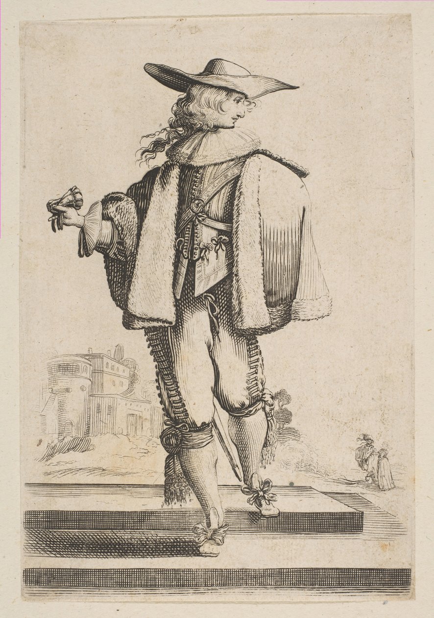 Gentleman with a Glove, 1629 by Unbekannt