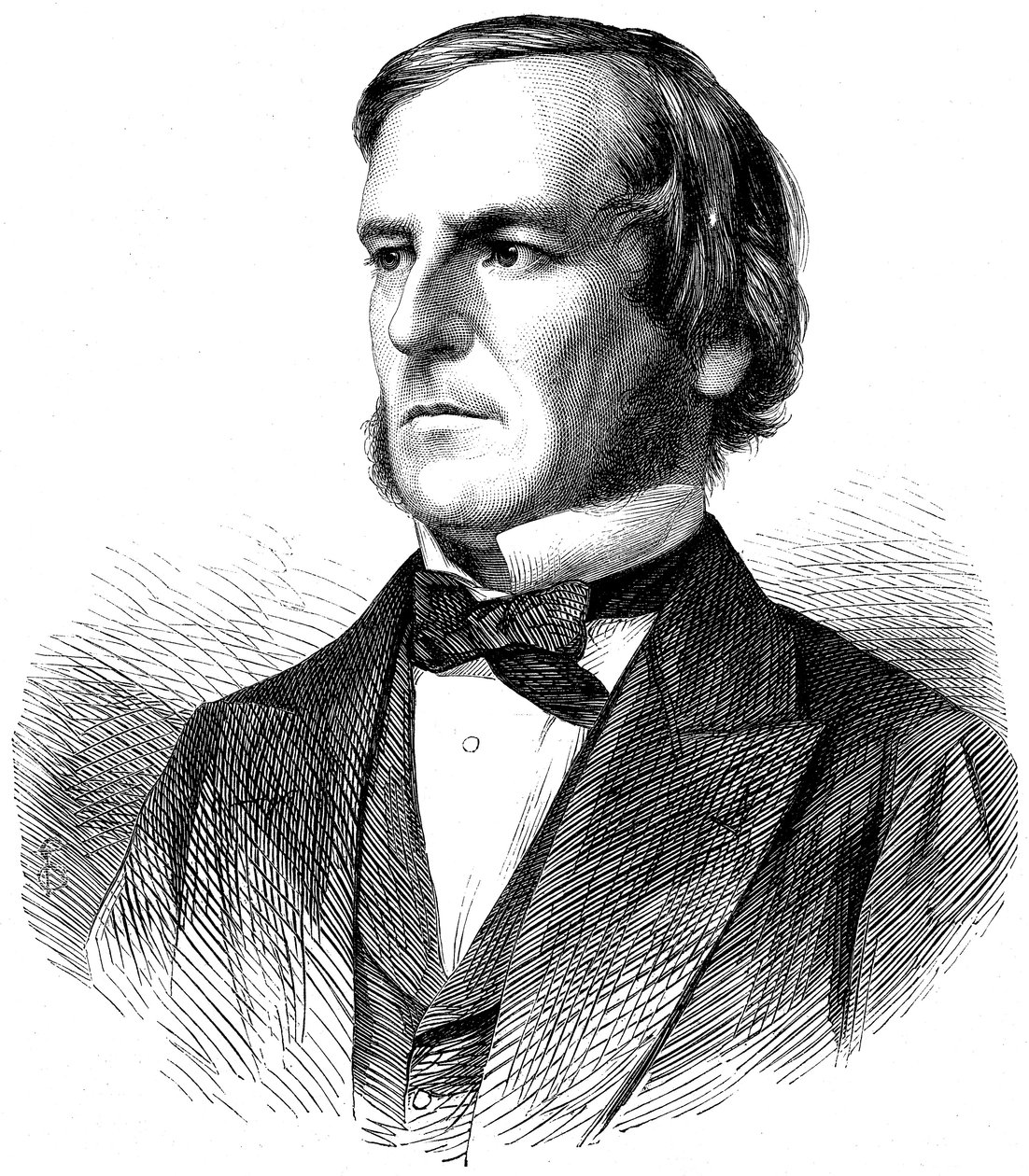 George Boole, English Mathematician and Logician by Unbekannt