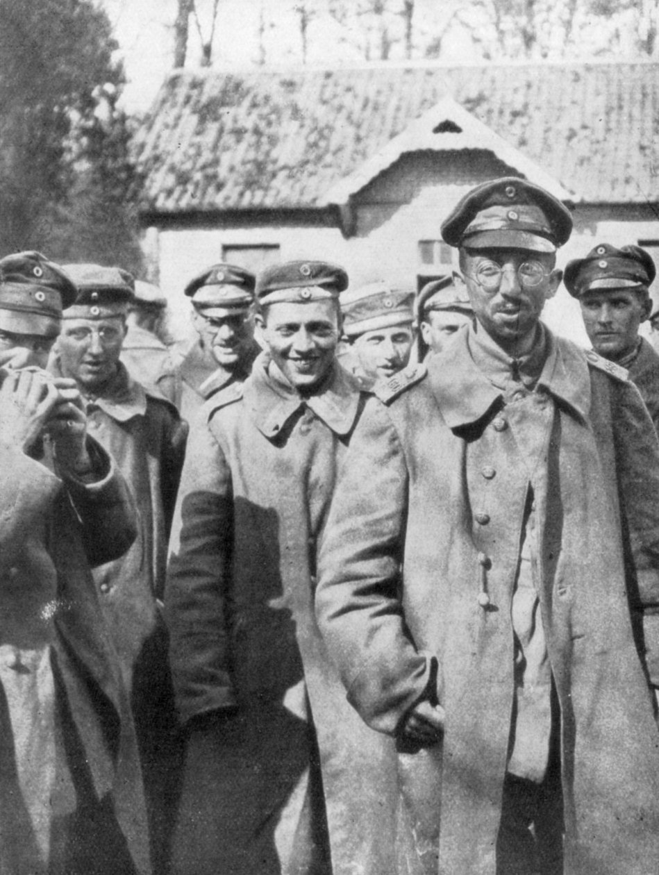 German Prisoners Taken on 18 April 1918, France by Unbekannt