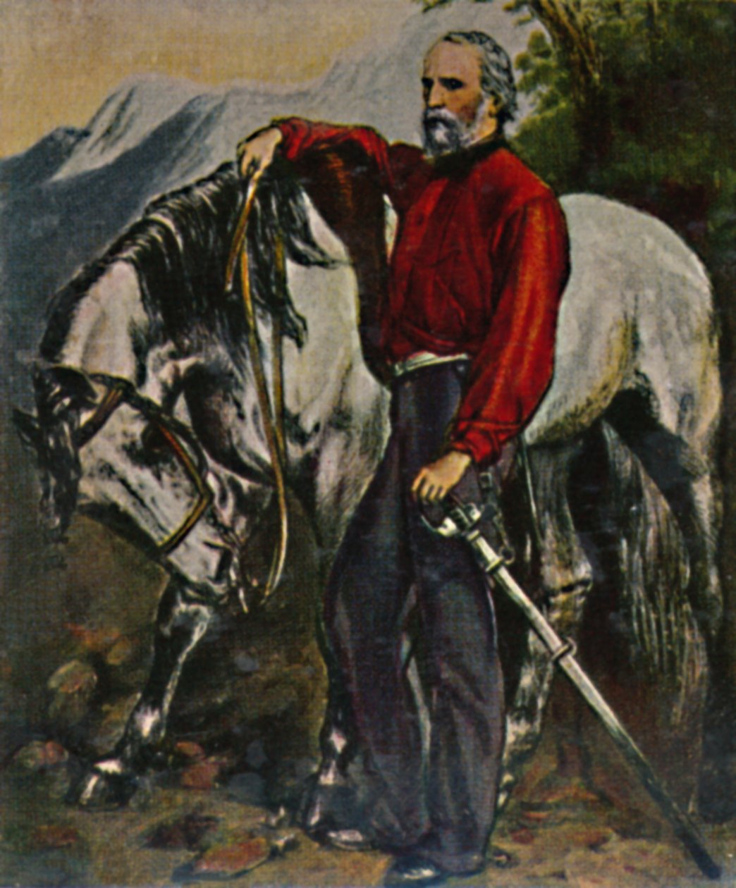 Giuseppe Garibaldi by Unbekannt