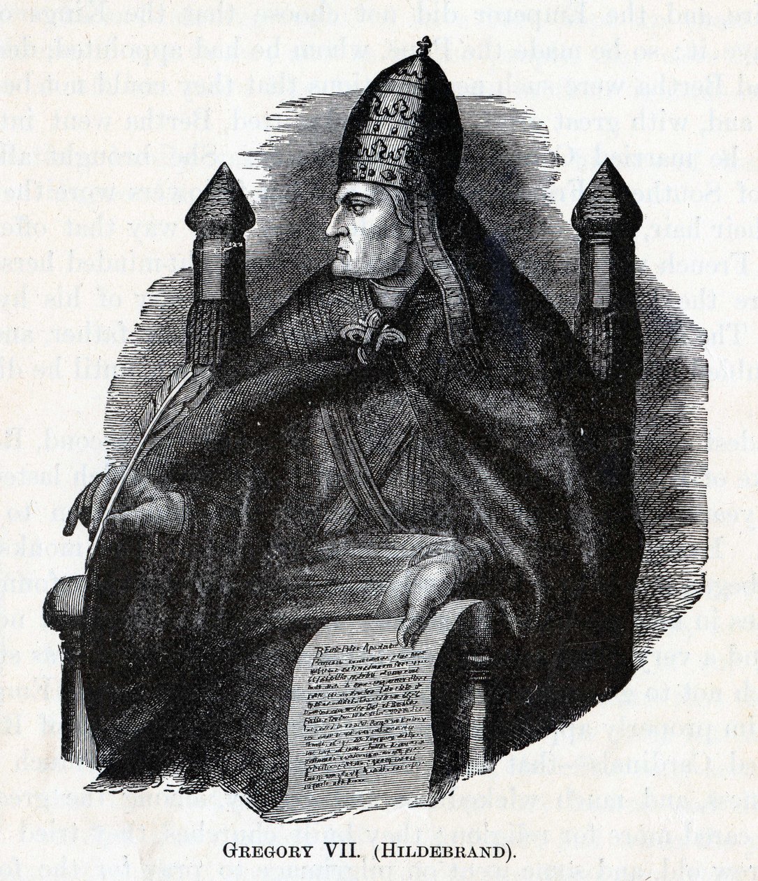 Gregory VII Hildebrand by Unbekannt
