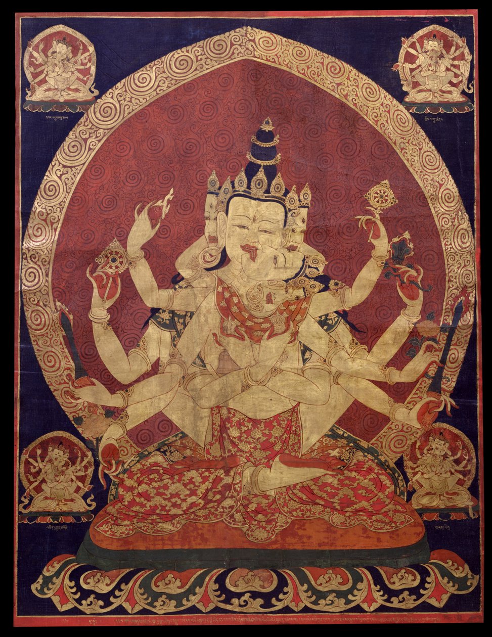 Guhyasamaja, Akshobhyavajra by Unbekannt