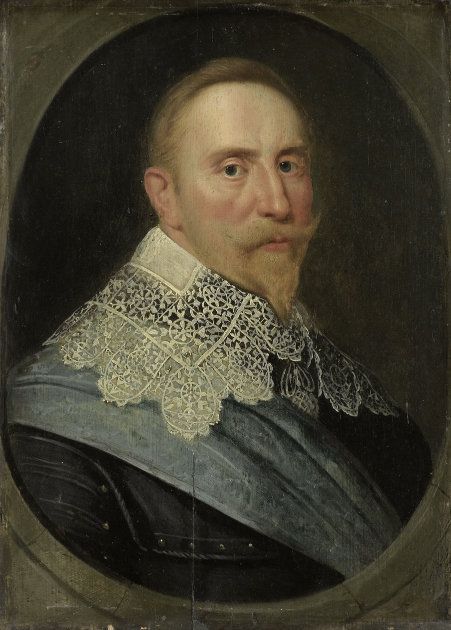 Gustavus Adolphus of Sweden by Unbekannt