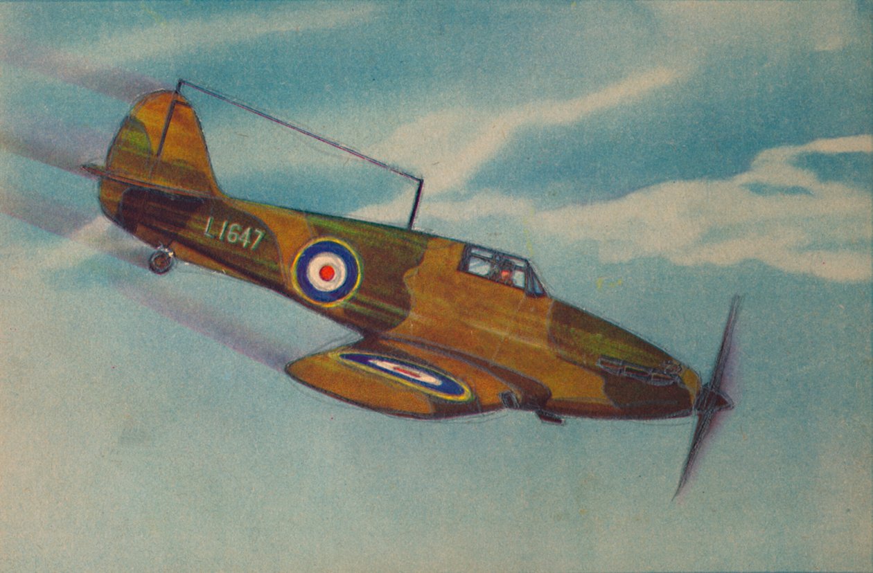 Hawker Hurricane Fighter Monoplane by Unbekannt