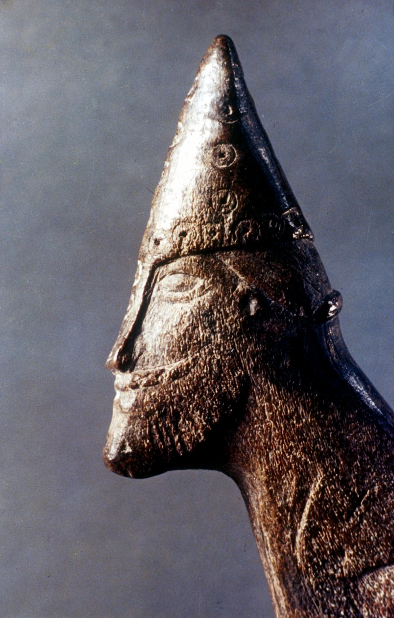 Head of a Viking Warrior, c9th-11th Century by Unbekannt