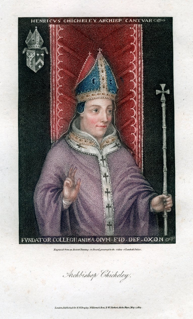 Henry Chicheley, Archbishop of Canterbury by Unbekannt