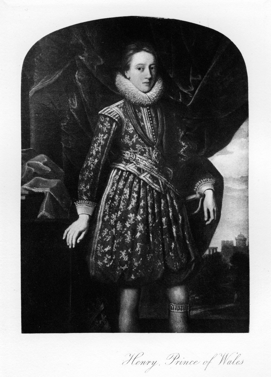 Henry Frederick Stuart, Prince of Wales by Unbekannt