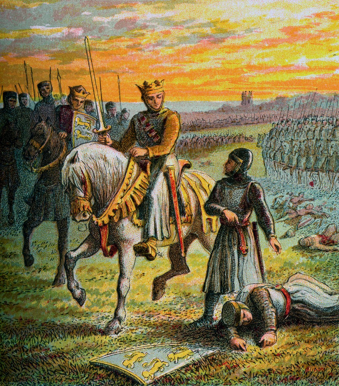 Henry III and the Barons by Unbekannt