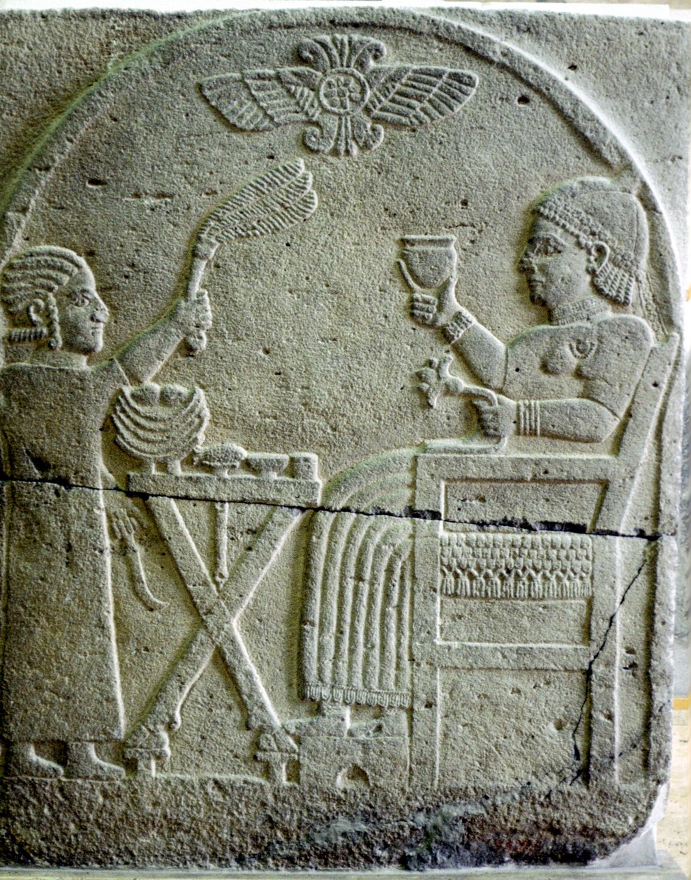 Hittite relief by Unbekannt