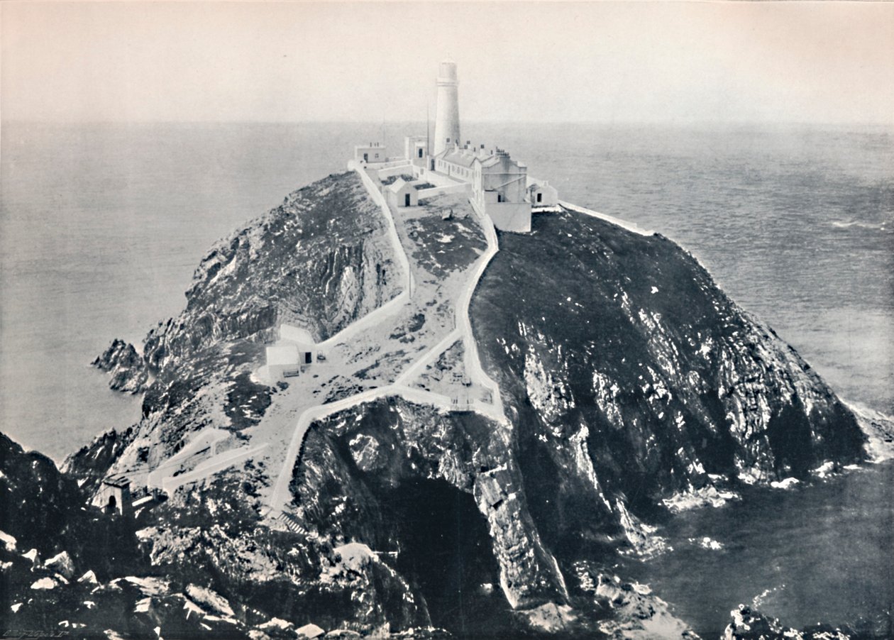 Holyhead - The South Stack, Lighthouse, 1895 by Unbekannt