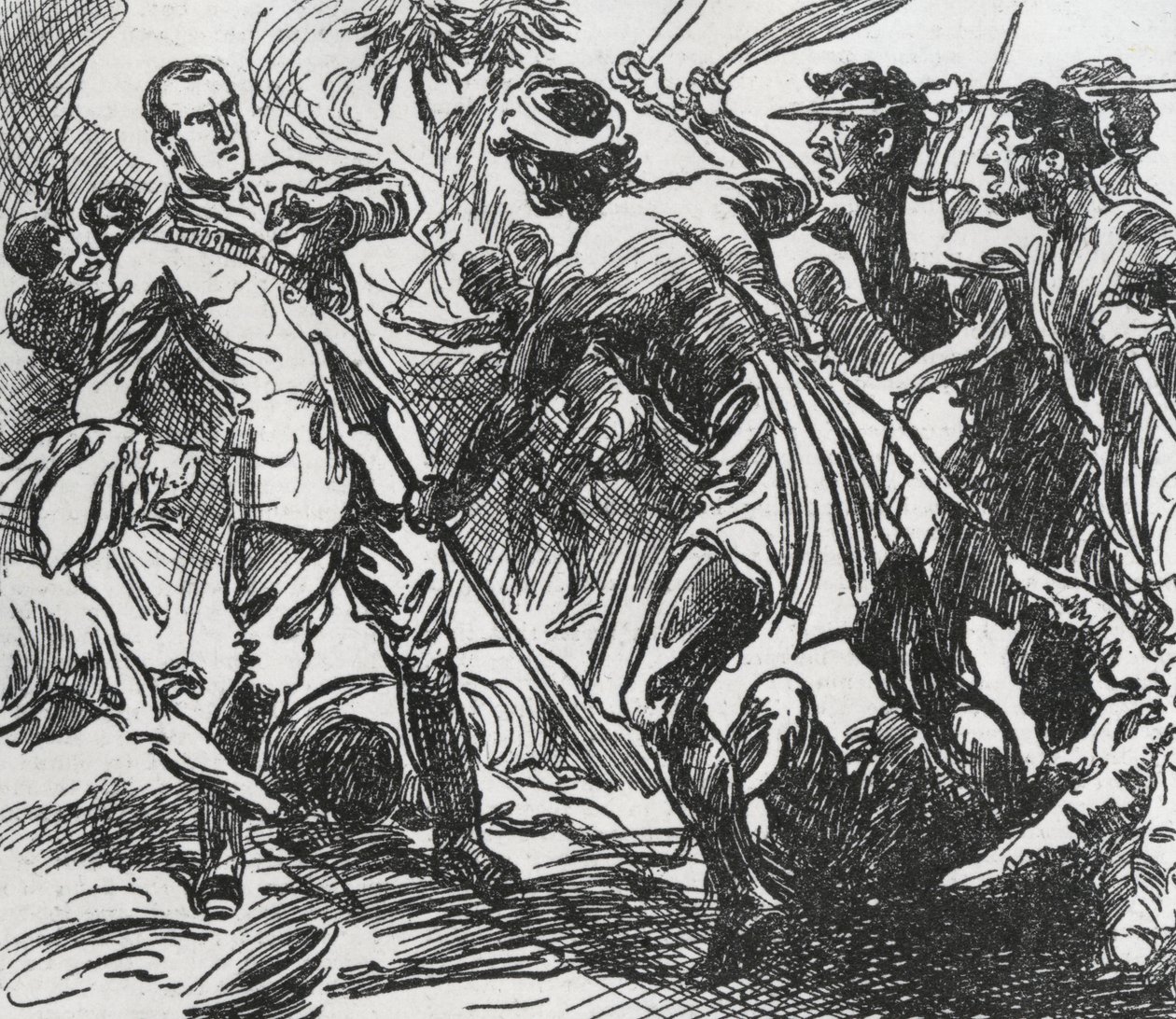 Illustration featuring Sexton Blake in Penny Popular by Unbekannt