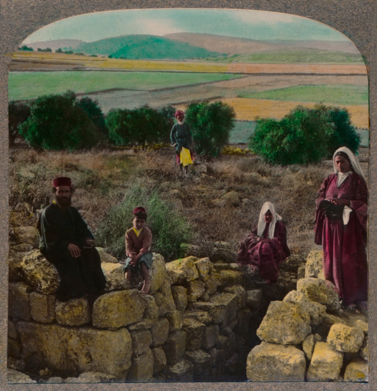 In the Shepherds Field, Bethlehem, c1900 by Unbekannt