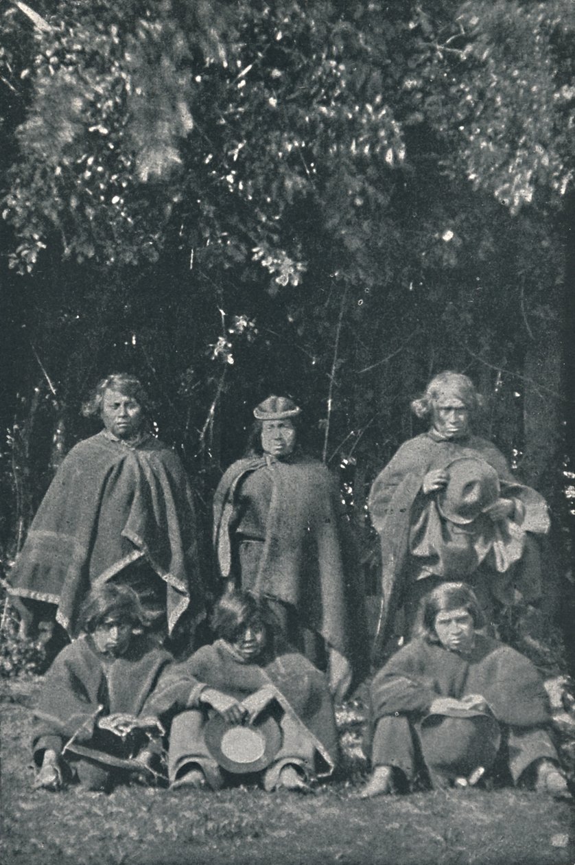 Indians from the Island of Chiloe by Unbekannt