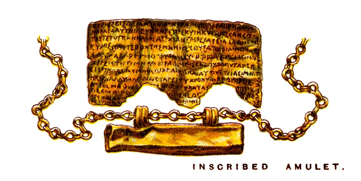 Inscribed Amulet by Unbekannt