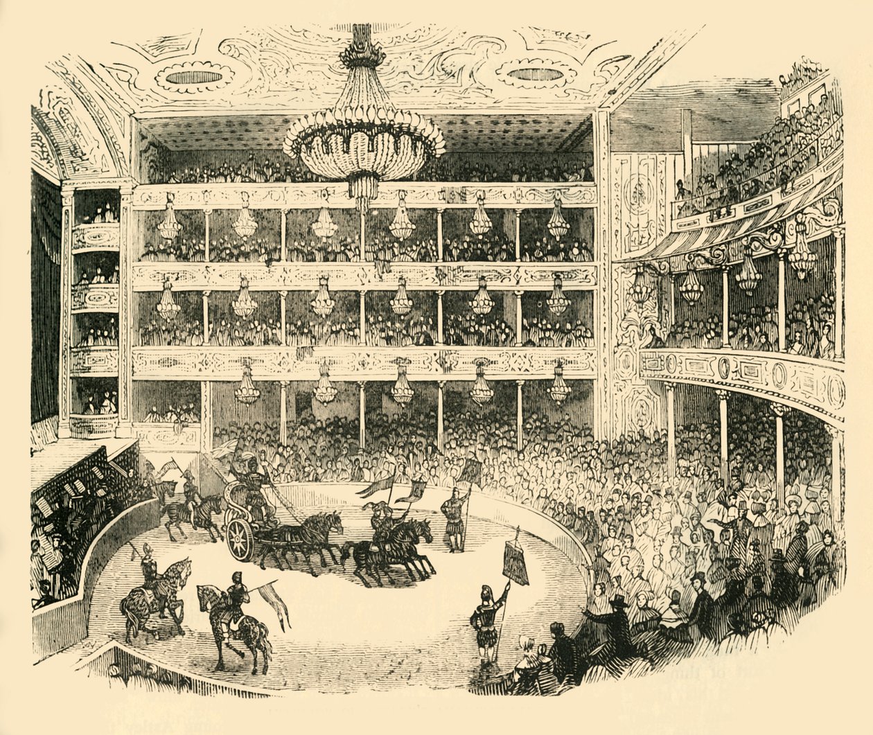 Interior of Astley