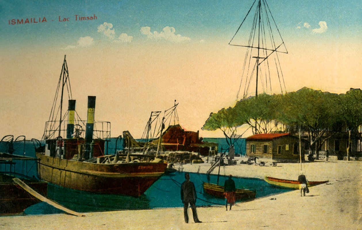 Ismailia - Lac Timsah by Unbekannt