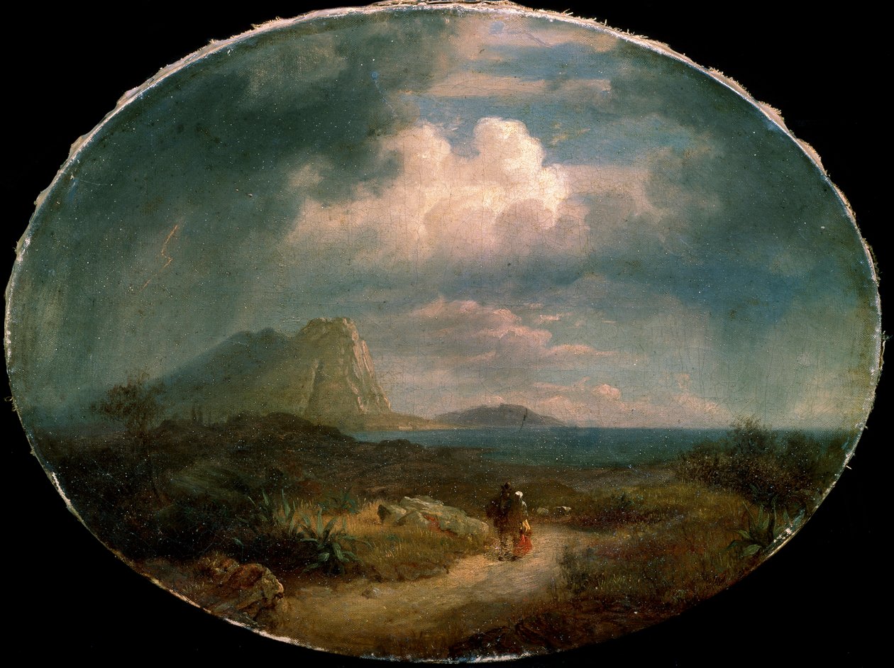 Italian Landscape by Unbekannt