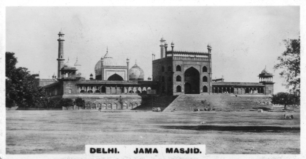 Jama Masjid, Delhi, India by Unbekannt