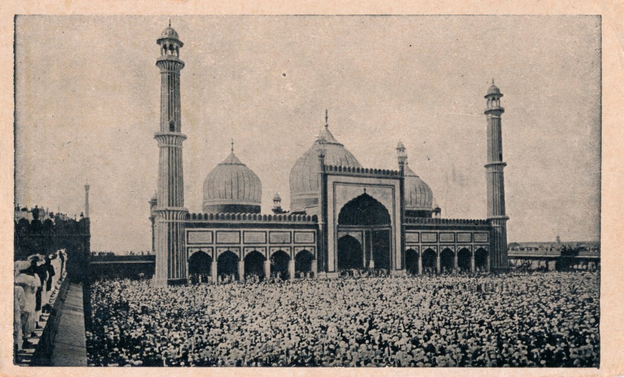 Jama Masjid, Delhi by Unbekannt