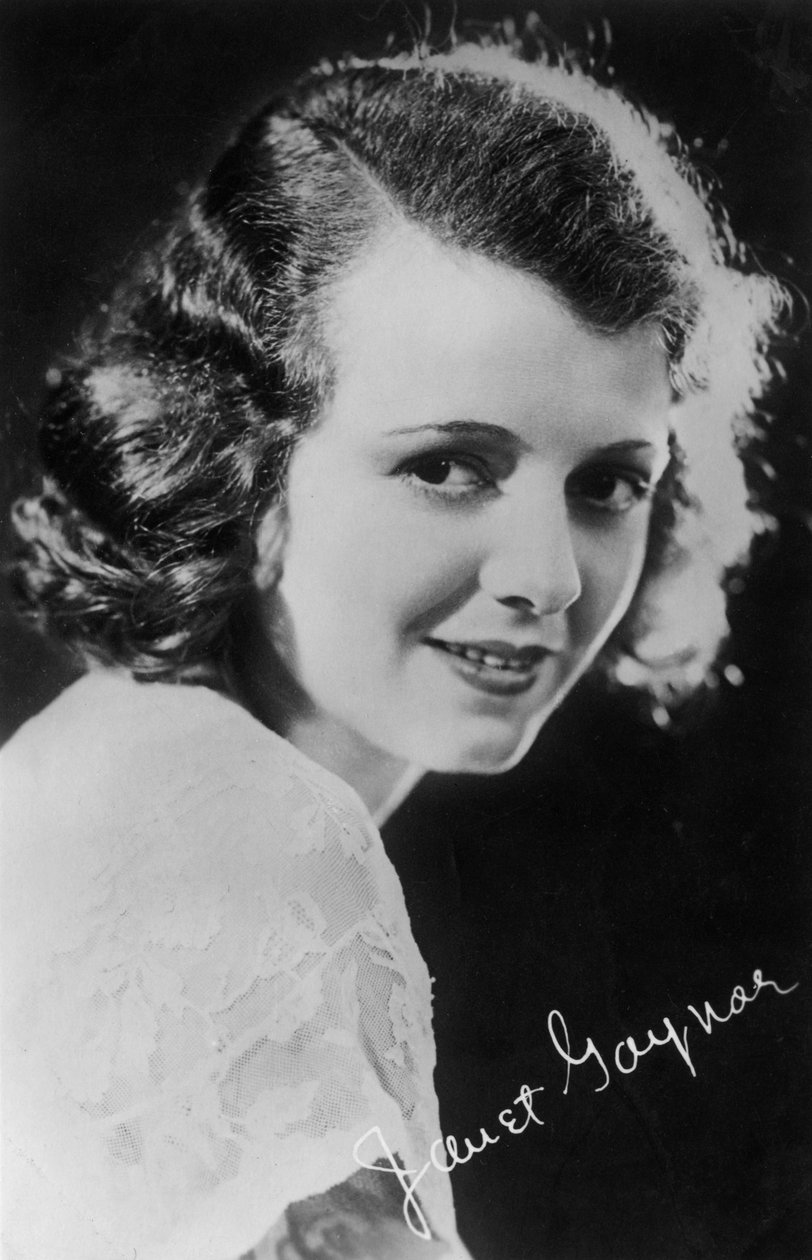 Janet Gaynor 1906-1984, American Actress by Unbekannt