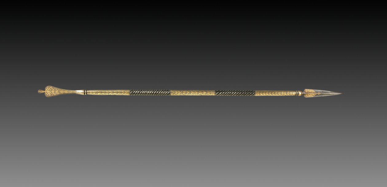 Javelin with Concealed Poignard, 19th Century by Unbekannt